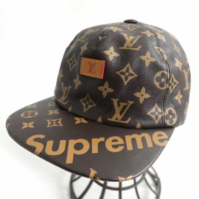 Louisvuitton Supreme cap ルイヴィトンモノグラムキャップ - キャップ