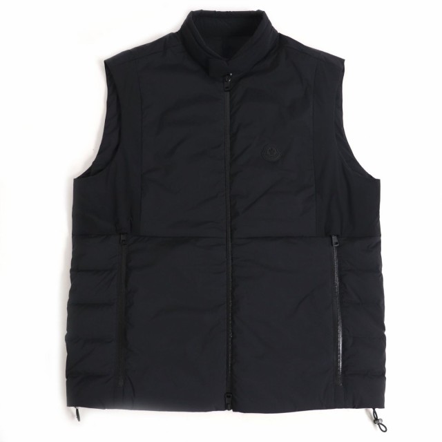 モンクレール CHABOD GILET ロゴワッペン ダブルジップ ダウンベスト ...