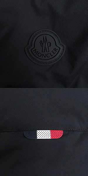 極美品□20SS MONCLER/モンクレール CHABOD GILET ロゴワッペン ダブル