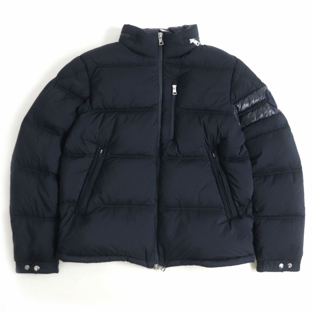 美品□21-22AW モンクレール DELAUME GIUBBOTTO ロゴワッペン 切り替え