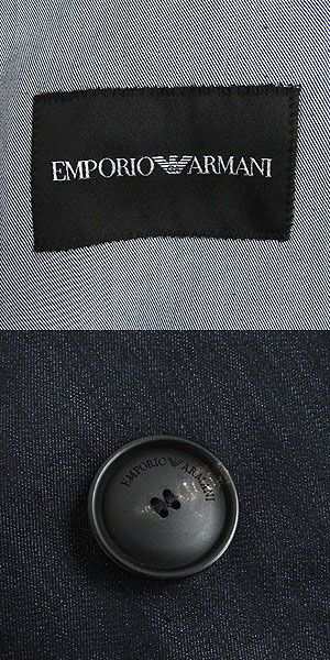 未使用□2019年製 黒タグ EMPORIO ARMANI/エンポリオアルマーニ ロゴ