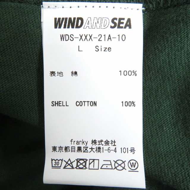 未使用品□WIND AND SEA×GOD SELECTION XXX ウィンダンシー ゴッド