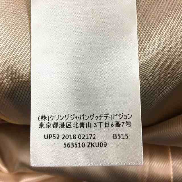 極美品□19SS GUCCI/グッチ 563510 GGキャンバス シングル テーラードジャケット/ブレザー ブラウン系 46 イタリア製 正規品  メンズ◎｜au PAY マーケット