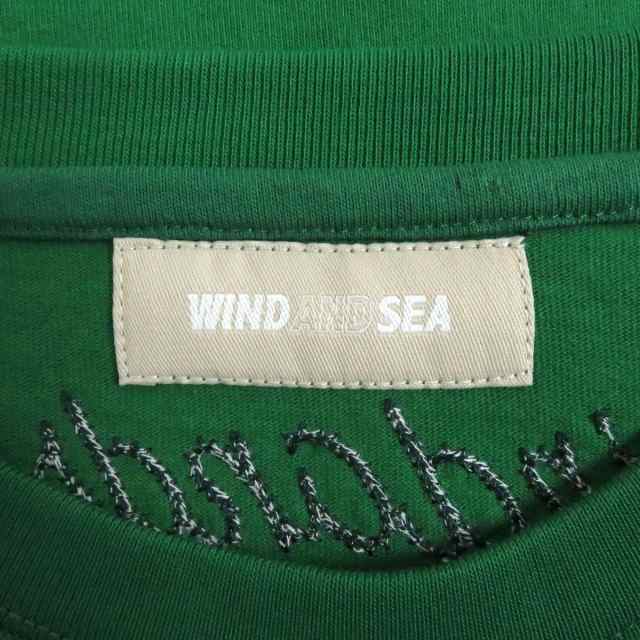 Wind and seaウィンダンシー　ワッペンシャツ
