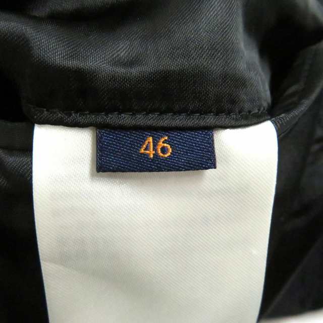 LOUIS VUITTON テーラードジャケット 46(M位) 黒(総柄)