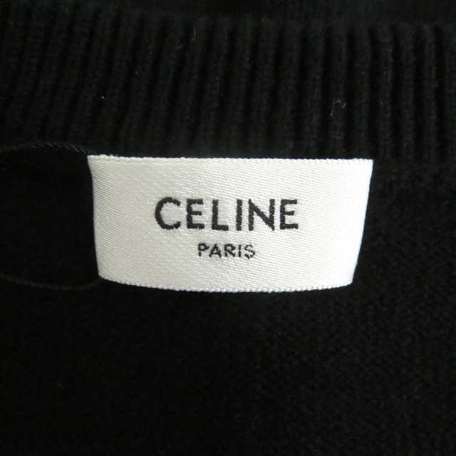 未使用品□定価￥165,000 CELINE/セリーヌ 2A849915F アーガイル柄 V