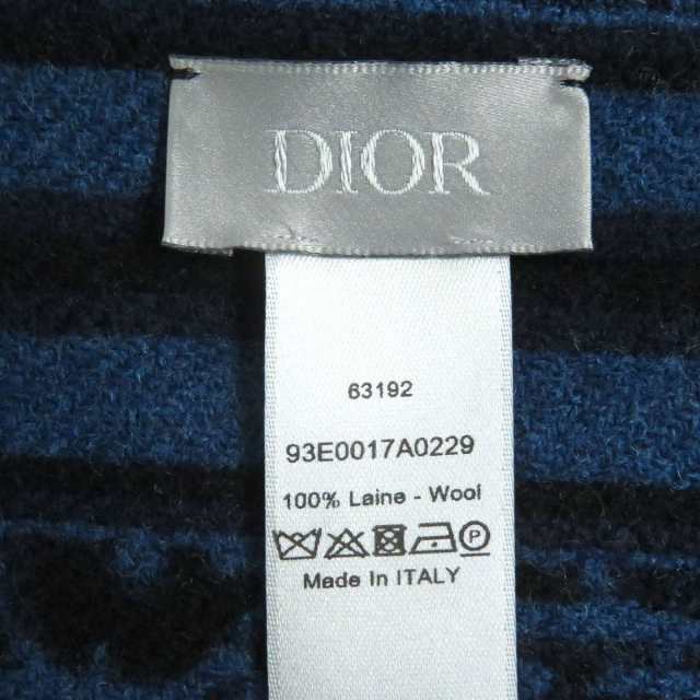 極美品□20SS DIOR ディオール オム 93E0017A0229 オブリーク ロゴ総柄