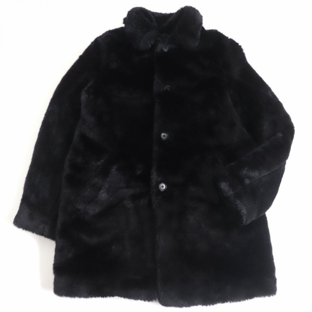 supreme hysteric glamour faux fur coat