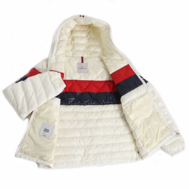 美品□19AW MONCLER/モンクレール GAUDIN デカロゴワッペン フーデッド