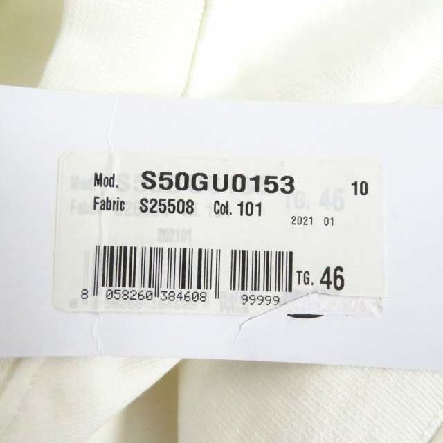 44cm袖丈美品□21SS Maison Margiela 10 メゾンマルジェラ S50GU0153 1CONプリント 長袖 スウェットシャツ/トレーナー チャコール系 44 伊製 正規品