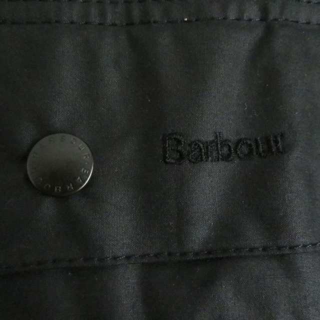 極美品□Barbour/バブアー 1902066 BEDALE ビデイル 裏チェック柄 WZIP オイルドジャケット/カバーオール 黒 44 イングランド製 正規品