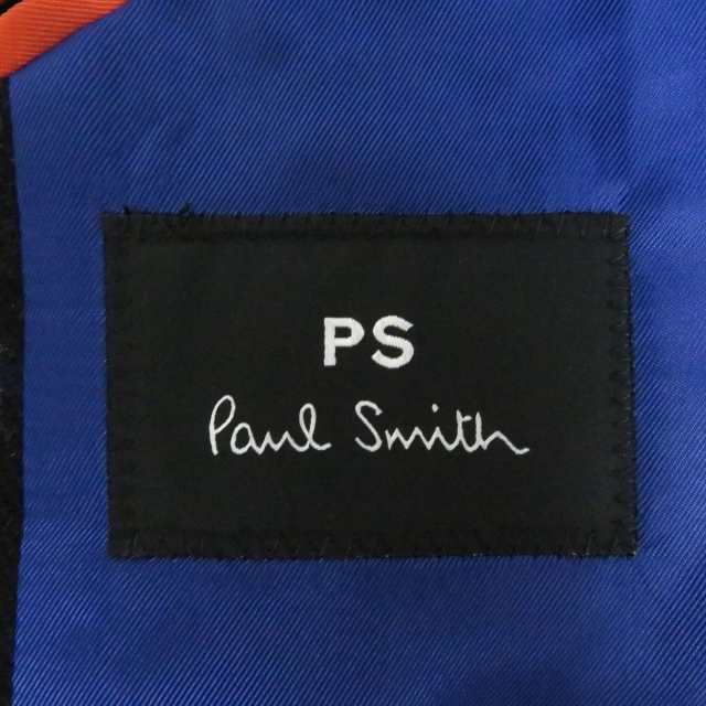 未使用品□PS Paul Smith/ポールスミス タータンチェック ウール100％ チェスターコート/ロングコート ブラックウォッチ M 正規品  メンズ｜au PAY マーケット