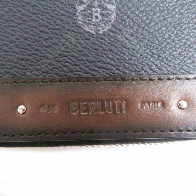 未使用品□2021年製 BERLUTI/ベルルッティ イタウバ シグネチャー