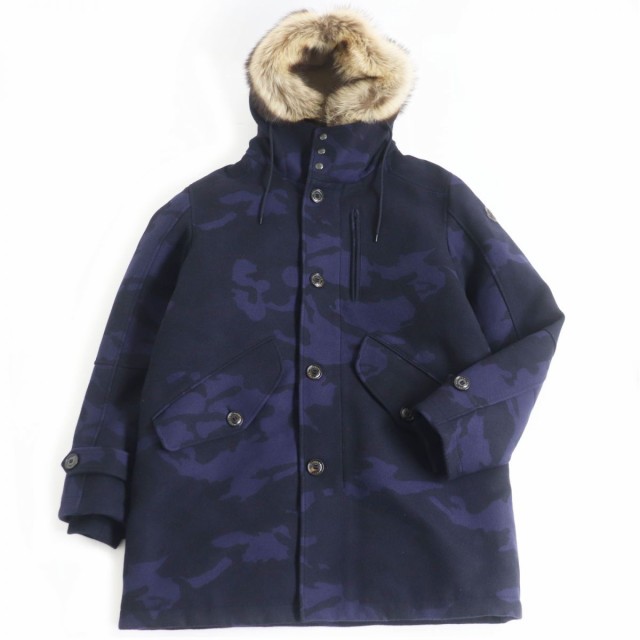 美品□20-21AW MONCLER/モンクレール MINAOUET カモフラ柄 ラクーン