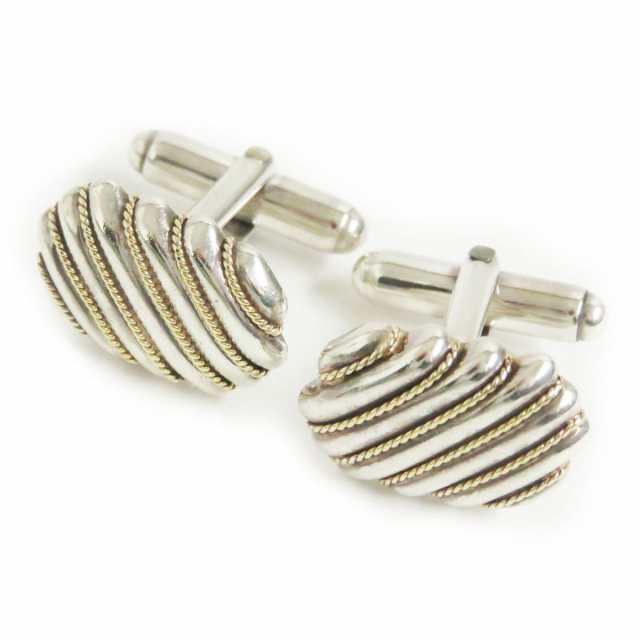 カフリンクス メンズ カフスボタン アクセサリー Sterling Knot