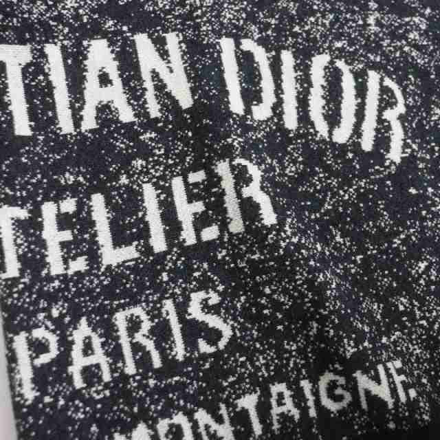 Christian Dior ATELIER ウール クルーネックニット グレー