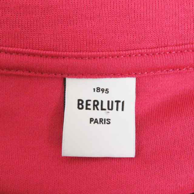 極美品□19SS BERLUTI/ベルルッティ Embroidered Logo T-shirt ロゴ