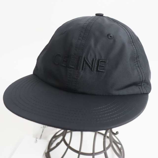 CELINE スケートキャップ／ライトナイロン ブラック セリーヌお値引き