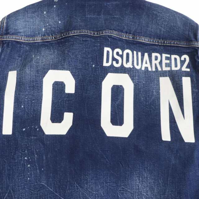 美品□20SS DSQUARED2/ディースクエアード S79AM0001 Dan Jean Jacket