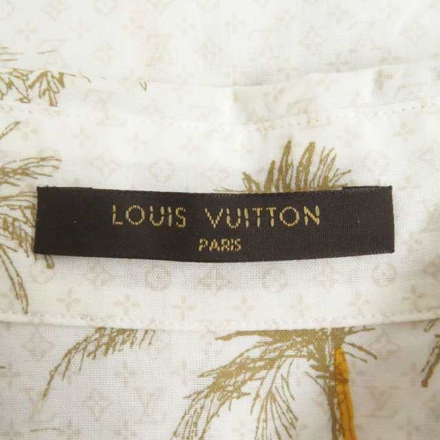 極美品□LOUIS VUITTON/ルイヴィトン モノグラム 総柄 シェルボタン