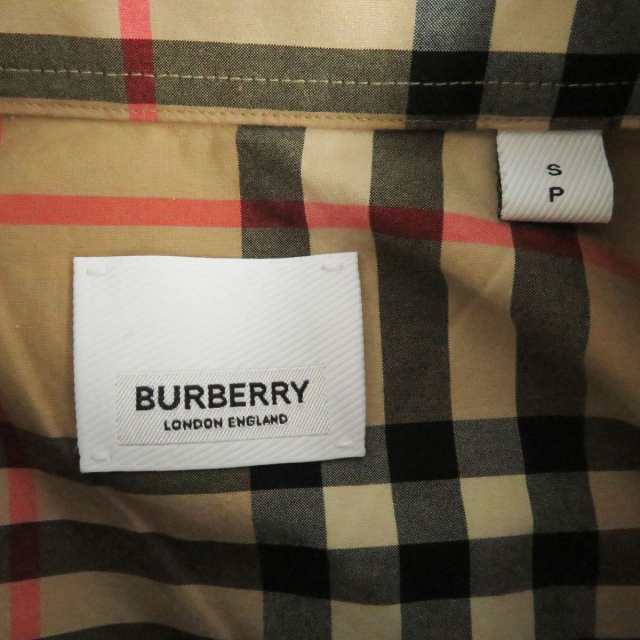 online shop BURBERRY バーバリー ノバチェック柄 ロゴボタン ロング