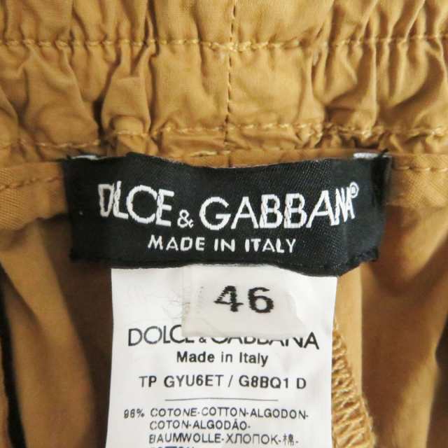 美品□黒タグ DOLCE＆GABBANA/ドルチェ＆ガッバーナ コットン