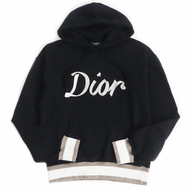 美品□22AW DIOR/ディオール オム 293J678A0531 ロゴエンブロイ