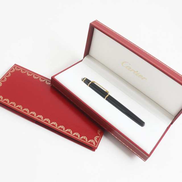 美品□Cartier/カルティエ ディアボロ ドゥ ミニ ペン先18K ブルー ...