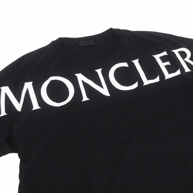 美品□21SS MONCLER/モンクレール MAGLIA GIROCOLLO ロゴワッペン