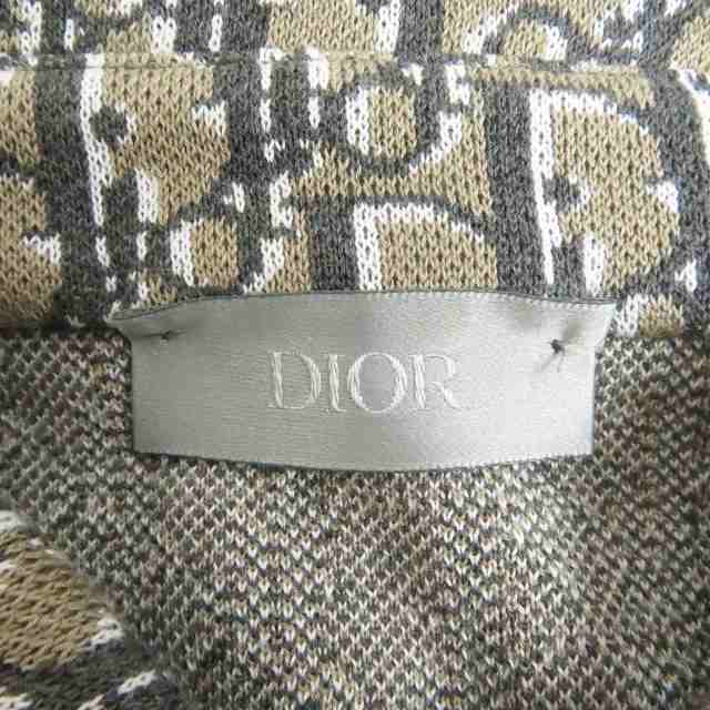 極美品□20SS DIOR/ディオール オム 023M550AT099 オブリーク ロゴ総柄