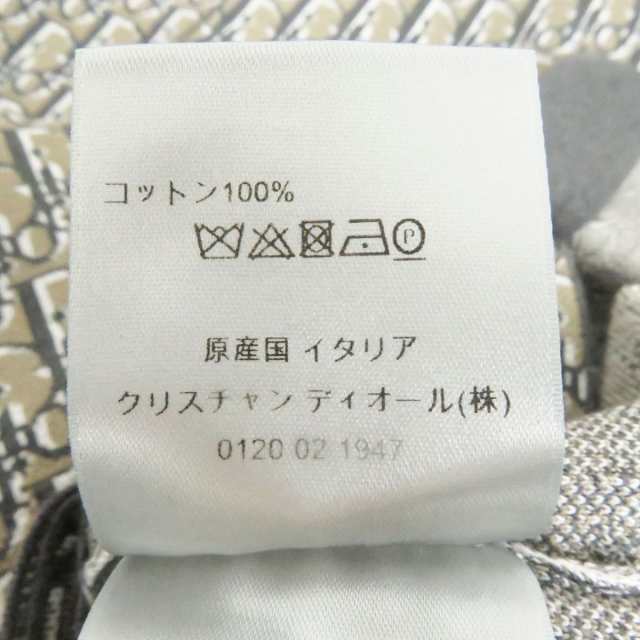 極美品□20SS DIOR/ディオール オム 023M550AT099 オブリーク ロゴ総柄 ...