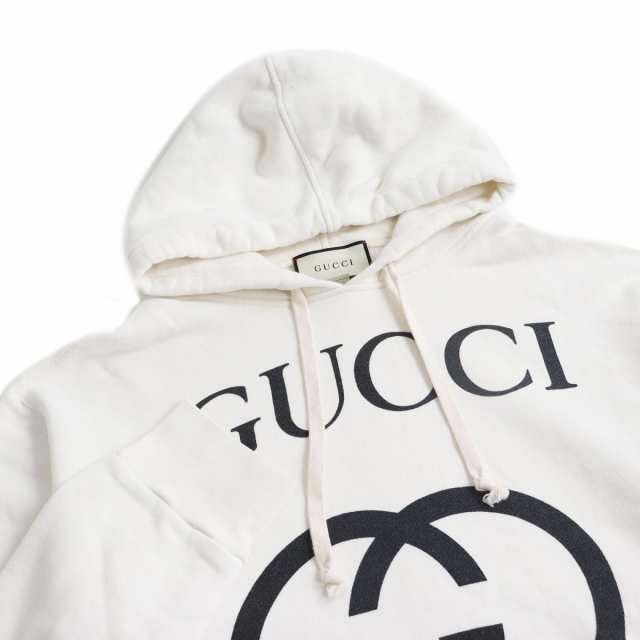 美品□18AW GUCCI/グッチ 475374 インターロッキングG プルオーバー