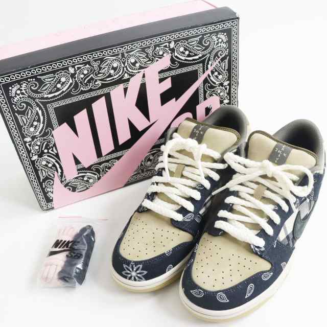 未使用品□ナイキ×Travis Scott CT5053-001 NIKE SB DUNK PRM QS