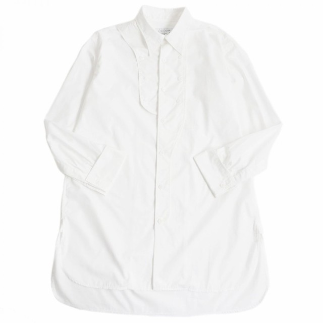 極美品□ヨウジヤマモト プールオム HJ-B07-001 MULTI-BUTTON SHIRT