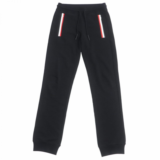 未使用品□2020年製 MONCLER/モンクレール マットブラック PANTALONE