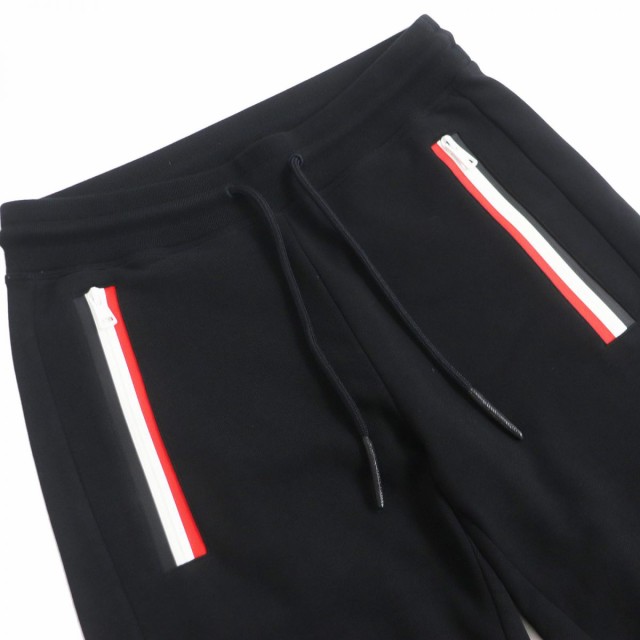 未使用品□2020年製 MONCLER/モンクレール マットブラック PANTALONE