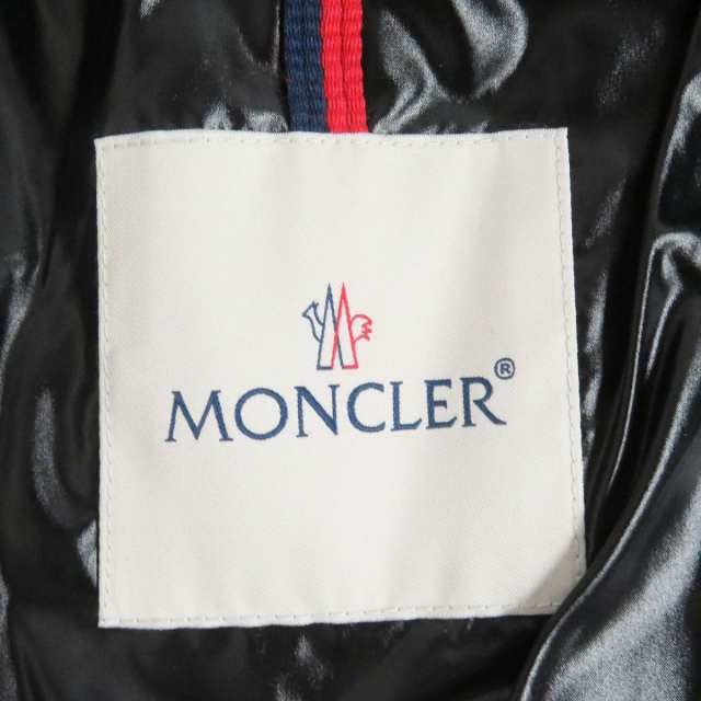 極美品□21-22AW MONCLER/モンクレール MAEWO ロゴワッペン スタンドカラー WZIP ダウンジャケット/パフィージャケット オレンジ 2 正規品