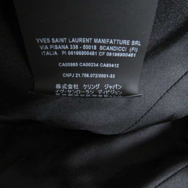 極美品□21AW SAINT LAURENT PARIS/サンローランパリ 662463