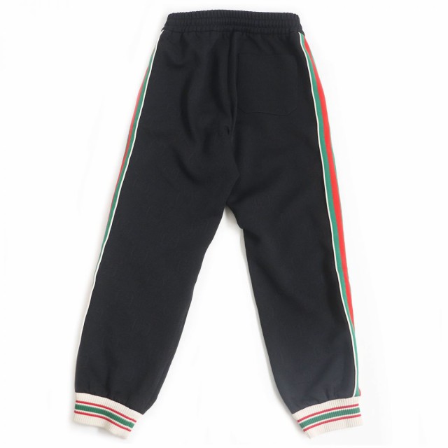 美品□21AW GUCCI/グッチ 663569 サイドウェブライン GGジャージージャ