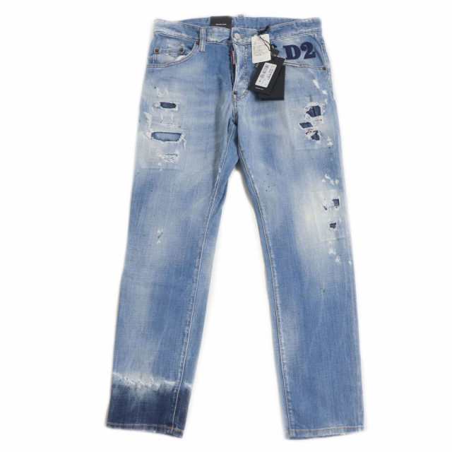 未使用品□21SS DSQUARED2/ディースクエアード S74LB0851 Light 1 Wash ...