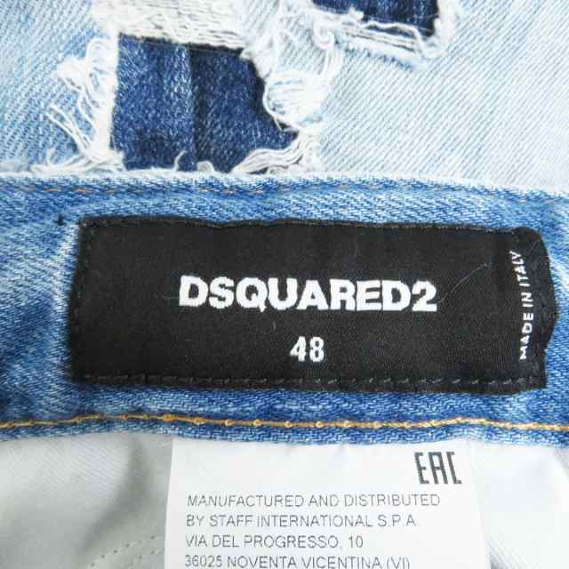 未使用品□21SS DSQUARED2/ディースクエアード S74LB0851 Light 1 Wash