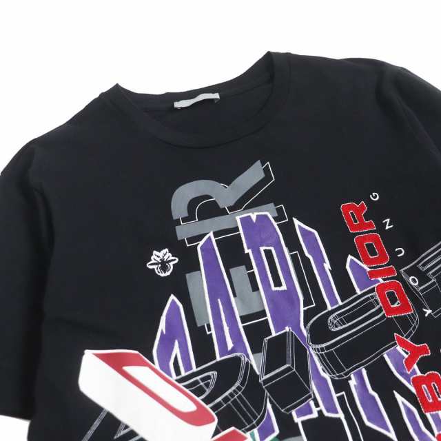 ディオール・オム スカルロゴプリントTシャツ XS-