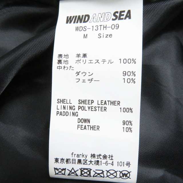 極美品□22AW WIND AND SEA/ウィンダンシー WDS-13TH-09 ロゴエン