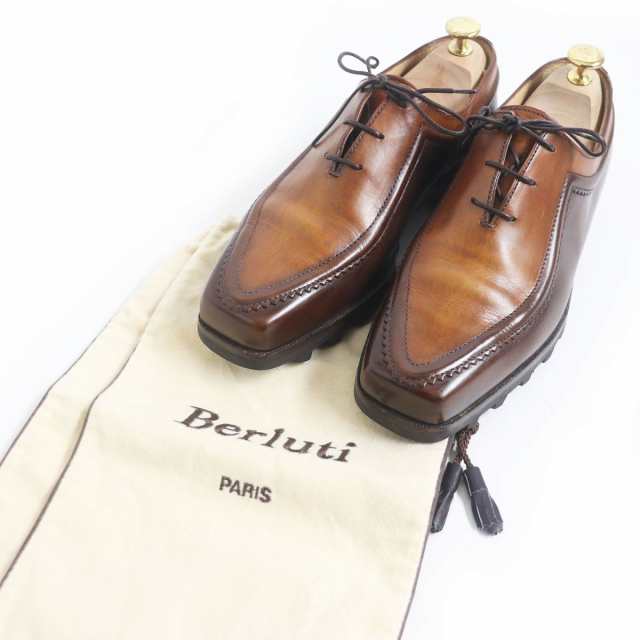 VASSBerluti ベルルッティ デュルー 7.5 マダムオルガ期 ブラウン