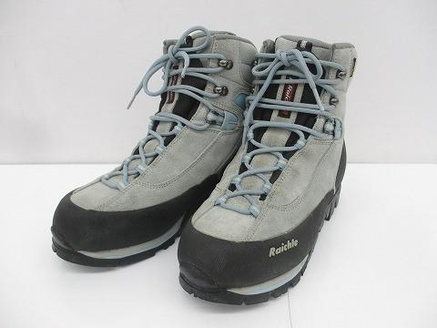 中古 ライケル Raichle 登山靴 トレッキングシューズ UK6 グレー ライトブルー メンズ レディース