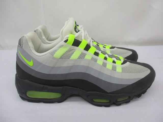 訳あり エアマックス95 ノーソー イエローグラデ 511306-040 27.5cm グレー ネイビー メンズ