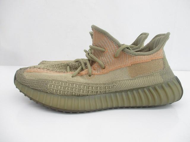 美品 アディダス adidas イージー 350 V2 サンドトープ FZ5240 27.5cm ブラウン メンズ