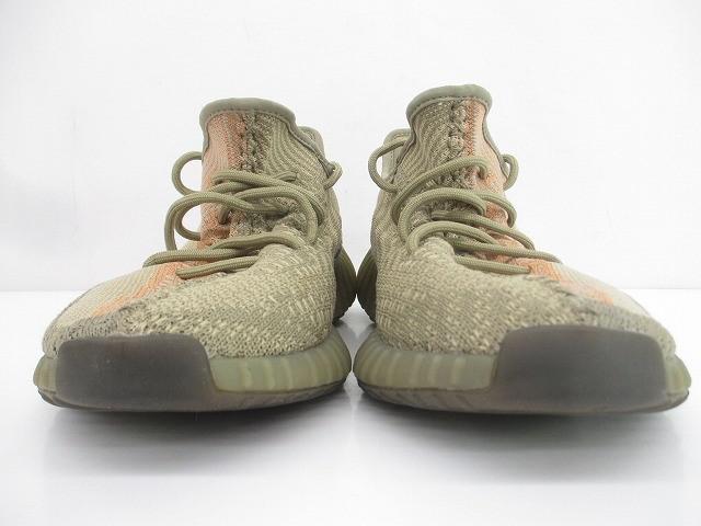 美品 アディダス adidas イージー 350 V2 サンドトープ FZ5240 27.5cm ブラウン メンズ