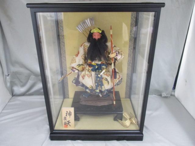 新品 五月人形 廣栄作 神天 神武天皇 木製 4号 前扉ケース 端午の節句 こどもの日 新品 五月人形 廣栄作 神天 神武天皇 木製 4号 前扉ケース 端午の節句