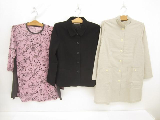 未使用 タグ付き オルベーラ 東京白ゆり會 薄手アウター ジャケット チュニック 3点 M 日本製 レディース